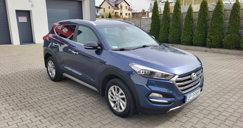 Hyundai Tucson cena 87700 przebieg: 90000, rok produkcji 2018 z Sędziszów Małopolski małe 254